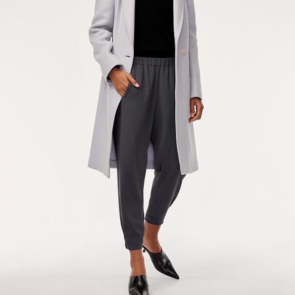 Aritzia X Babaton "Dexter" pants in light blue